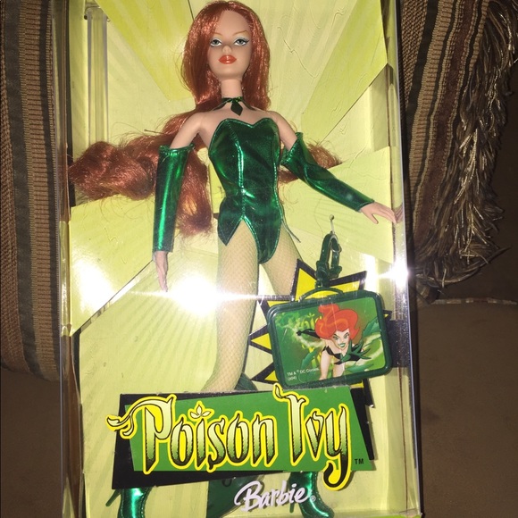Poison Ivy Barbie Doll - Picture 2 of 3